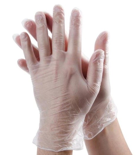 Transparent Disposable Gloves Polyethylene HDPE | Food Safe Clear Plastic Gloves Budget Protection Cleaning Handling | One-Size Pull-On Ambidextrous UAE Pack Wholesale Deal
